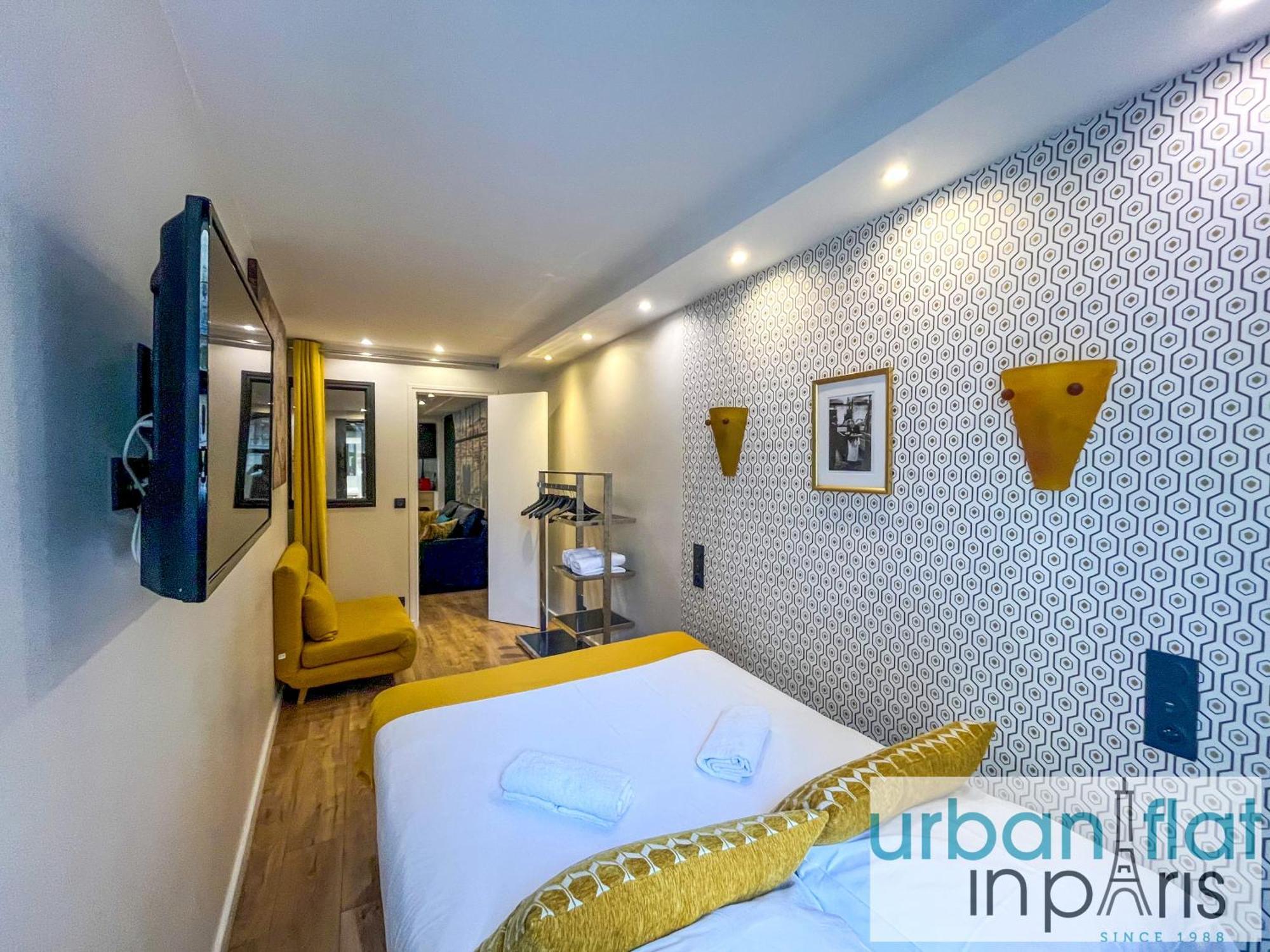 Apartamento Urban Flat 120 - Charming 3 Bedroom Flat In Le Marais *