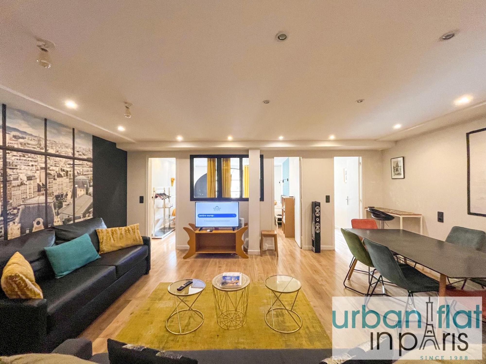 Urban Flat 120 - Charming 3 Bedroom Flat In Le Marais * París
